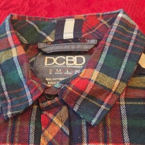 Boy's Casual Plaid Button Down Shirt - Multicolor